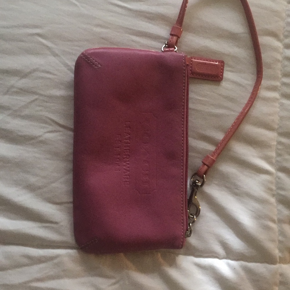 Coach wristlet